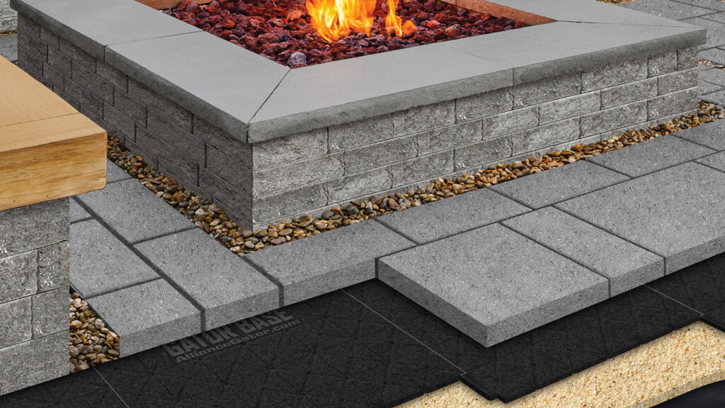 Alliance’s Gator Base is our premium line of products, created specifically for helping you install any paver project with ease and simplicity. No other technology on the market comes close to our revolutionary design.